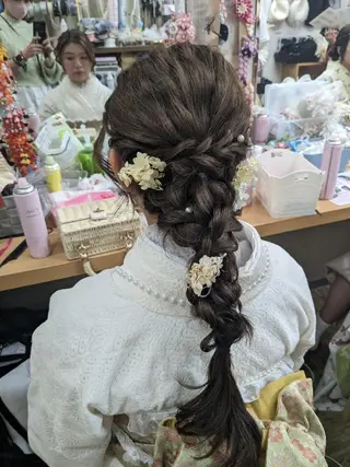 ヘアアレンジ ヘアセット✨髪質改善 ✨臼井直子のヘアスタイル