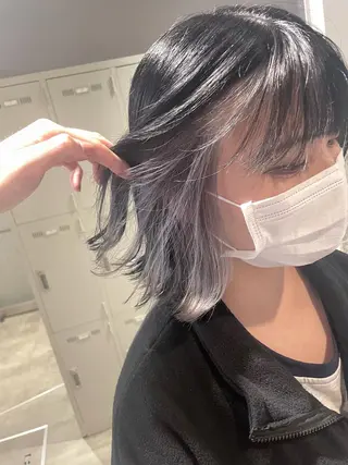 ロング カラー *モデル募集🤍横浜 透明感カラー🫧のヘアスタイル