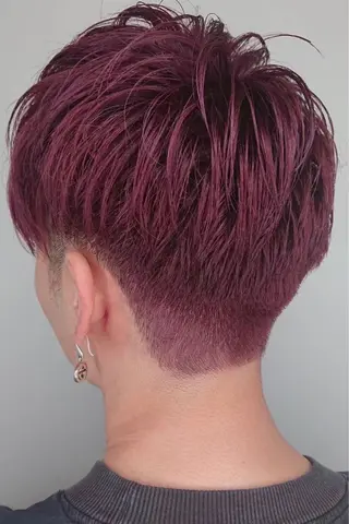 ショート カラー メンズ 千知岩 佑哉のヘアスタイル