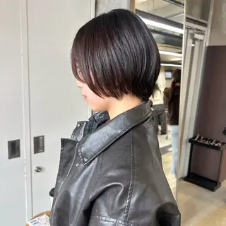 ショート 伊藤ほのか/パーマ /酸性ストレートのヘアスタイル