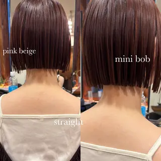 ミディアム カラー パーマ ⌇🌹透明感カラー 🌹ᴍᴇɢᴜᴍɪ ⌇のヘアスタイル