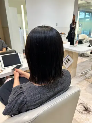 ミディアム カラー はるか/透明感カラー /ヘアアレンジ🤍のヘアスタイル