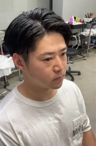 ショート カラー メンズ メンズ専門サロン wokeのヘアスタイル