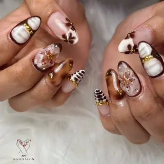 ネイル NAILSALON en+沖縄市美原のネイルデザイン