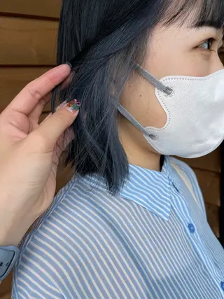 ミディアム 梶原 真帆のヘアスタイル
