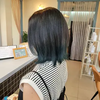 ミディアム 髪質改善/店長/ 稲葉史泰のヘアスタイル