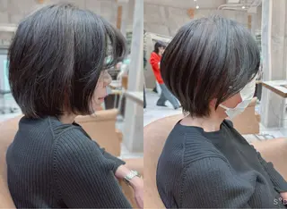 ショート 大人ショート特化/ カットモデル/表参道のヘアスタイル