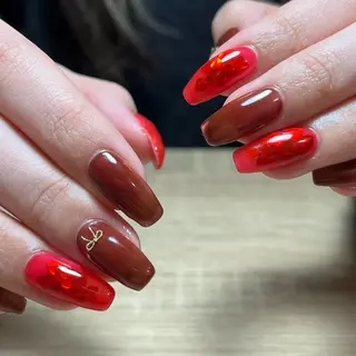 ネイル 渡邊 束紗のネイルデザイン