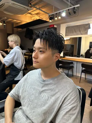 メンズ 池田隼也 メンズ/パーマのヘアスタイル