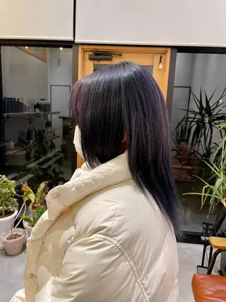 セミロング 佐藤 海璃のヘアスタイル