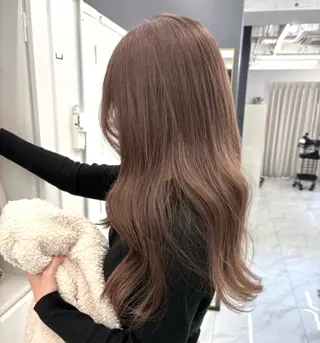 ロング カラー haruka /韓国レイヤーのヘアスタイル