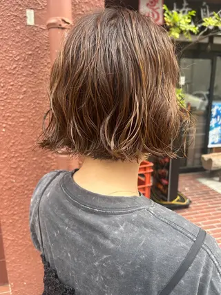 ショート パーマ さの あやねのヘアスタイル