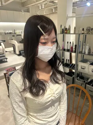 ロング 篠原 若奈のヘアスタイル