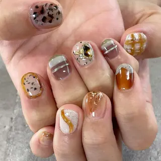 ネイル 東 千夏のネイルデザイン