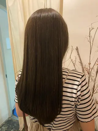 ロング カラー 🇰🇷柔らか透明感 /Miho🫧のヘアスタイル