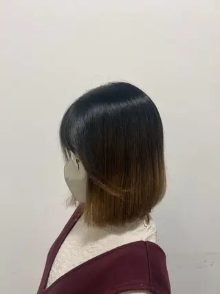 ショート モデル募集🌷/ 艶カラー/大谷李緒奈のヘアスタイル