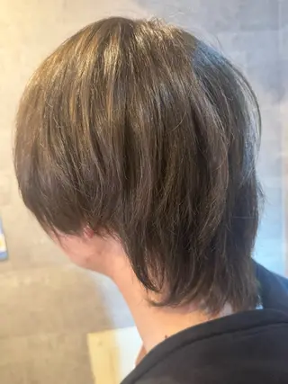 メンズ 髪質改善池袋𓊆 大士𓊇ダブルカラーのヘアスタイル