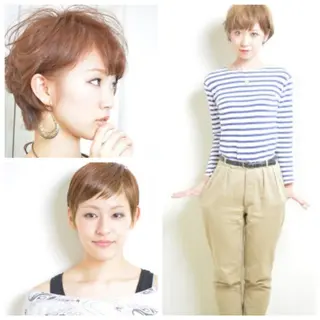 ショート 木村 創造🌟 デザインカラーお任せのヘアスタイル