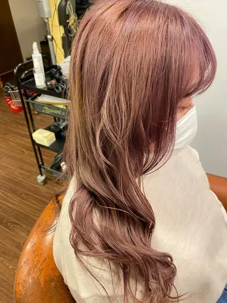 ロング カラー liL  hair サトウリョウタのヘアスタイル