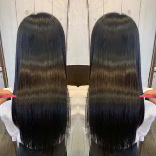 ロング カラー 髪質改善✨美髪矯正✨ KAREN🍓のヘアスタイル