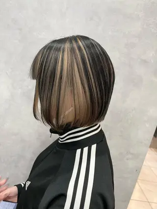 カラー SALOWIN栄 高須大貴のヘアスタイル