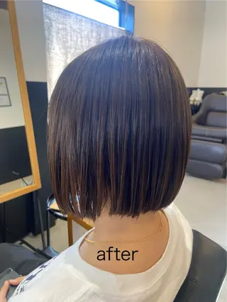 ショート 💫縮毛矯正/ カット💫徳永あい子のヘアスタイル