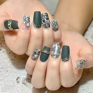 ネイル Feel ‪‪☺︎‬Yuriaのネイルデザイン
