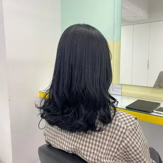 セミロング カラー ヘアアレンジ mai🍑暖色カラー /レイヤー💖のヘアスタイル