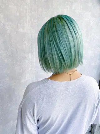 ミディアム カラー 入江 允のヘアスタイル