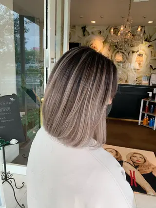 ミディアム カラー EARTH石巻店 尾形  裕のヘアスタイル
