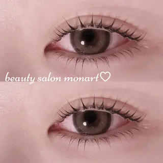 マツエク・マツパ monart kurehaのマツエク・マツパデザイン