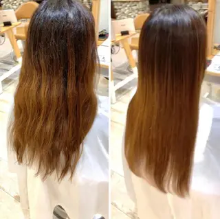 ロング 【髪質改善/透明感】 上野 聖斗のヘアスタイル