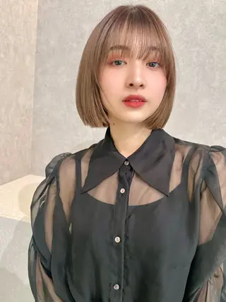 ショート 三鷹で1番ショート ボブをカットする新谷のヘアスタイル