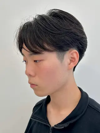 ショート パーマ メンズ Vir by browのヘアスタイル