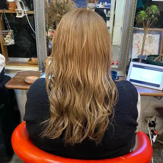 ロング 完全個室/ケアカラー 🌟misaki🌟のヘアスタイル