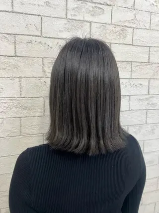 ミディアム yuuna 🤎のヘアスタイル
