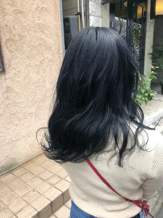 セミロング 國次 夕貴のヘアスタイル