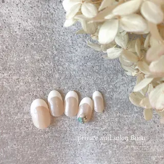 ミディアム Bijou💎✨ Reiのネイルデザイン