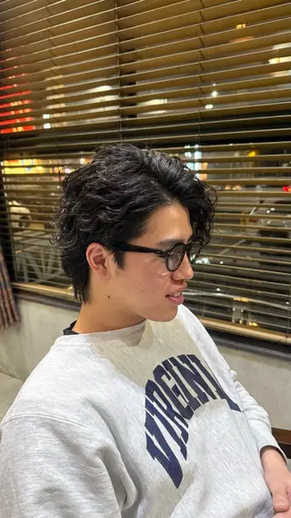パーマ Bernie boyのヘアスタイル