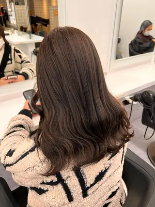 ミディアム 💖札幌カラー 指名No.1💖玲奈のヘアスタイル