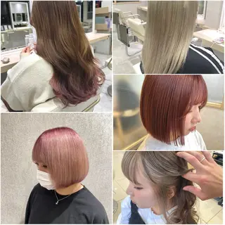セミロング 低ダメージ施術/ 🐮牛木 史裕🐮のヘアスタイル