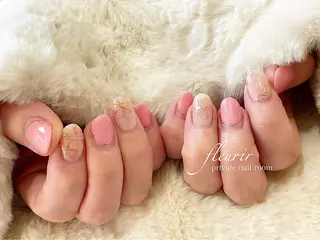ネイル フルリール 【プライベートサロンのネイルデザイン