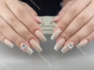 ネイル 神田 ココナッツのネイルデザイン