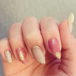 ロング shandy nailのネイルデザイン