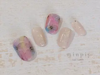 ネイル 𖡼 yumenoのネイルデザイン