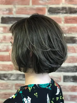 ショート カラー 市村 正義のヘアスタイル