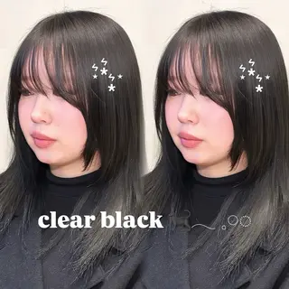 カラー 透明感カラー×レイヤ ー🧊横田 冴のヘアスタイル