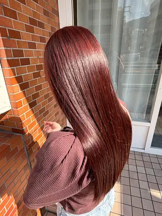 ロング カラー miku カラー／ヘッドスパのヘアスタイル