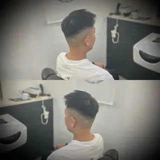 ショート ヘアアレンジ メンズ 高橋 遼生のヘアスタイル