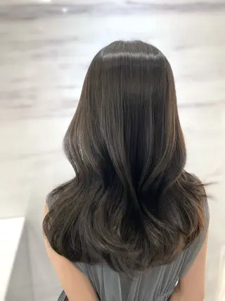 セミロング 髪質改善支持率 NO.1/韓国風💎のヘアスタイル